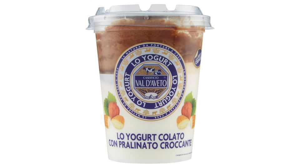 Caseificio Val d'Aveto lo Yogurt Colato con Pralinato Croccante