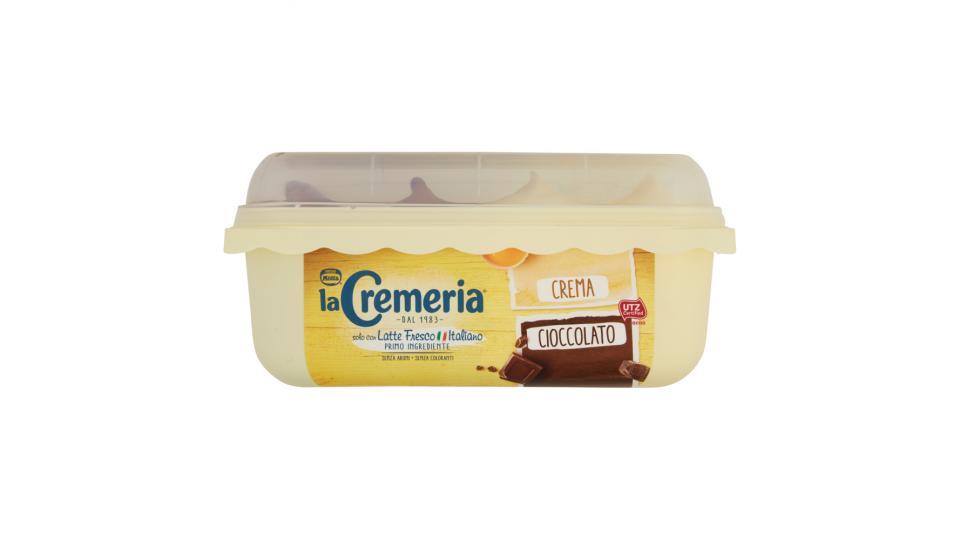 MOTTA LA CREMERIA Crema-Cioccolato Gelato Crema e Cacao con Granella di Cioccolato Vaschetta