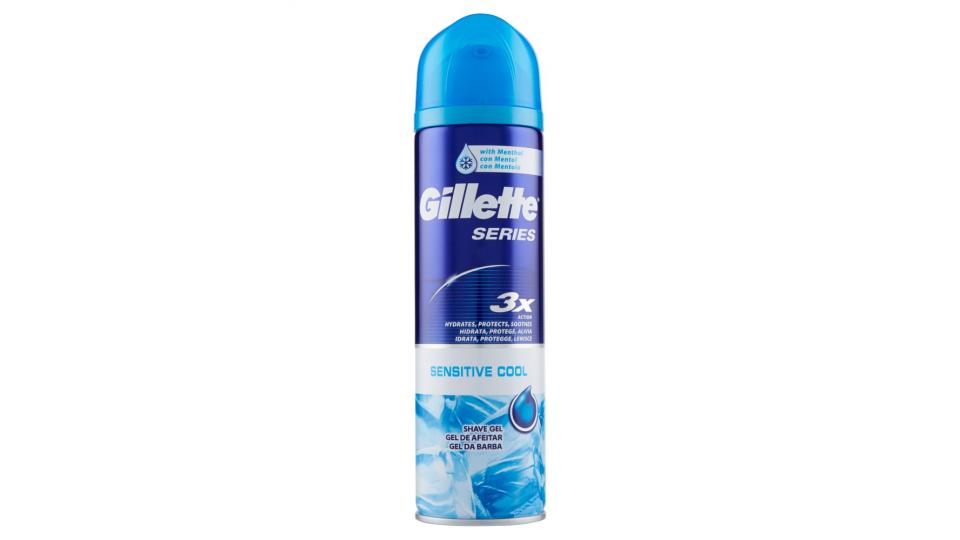 Gillette Series Sensitive Cool Gel da Barba