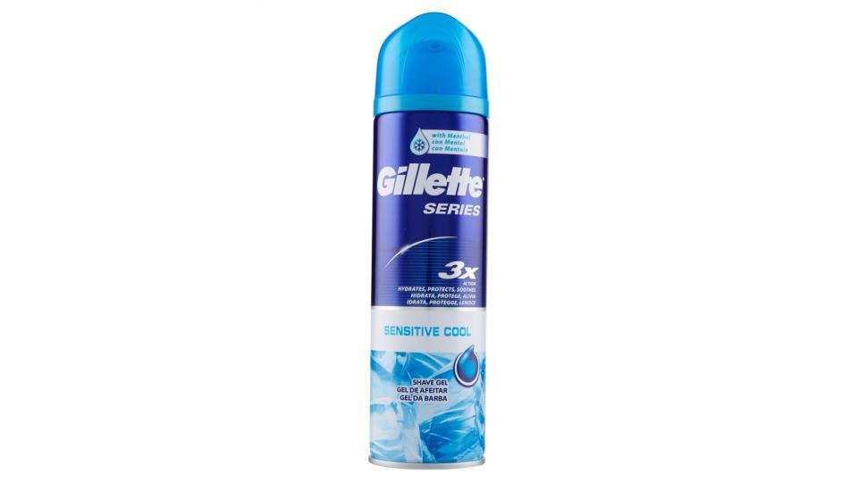 Gillette Series Sensitive Cool Gel da Barba