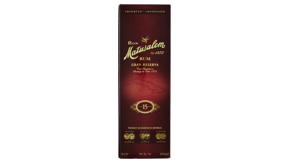 Matusalem Rum Gran Reserva 15