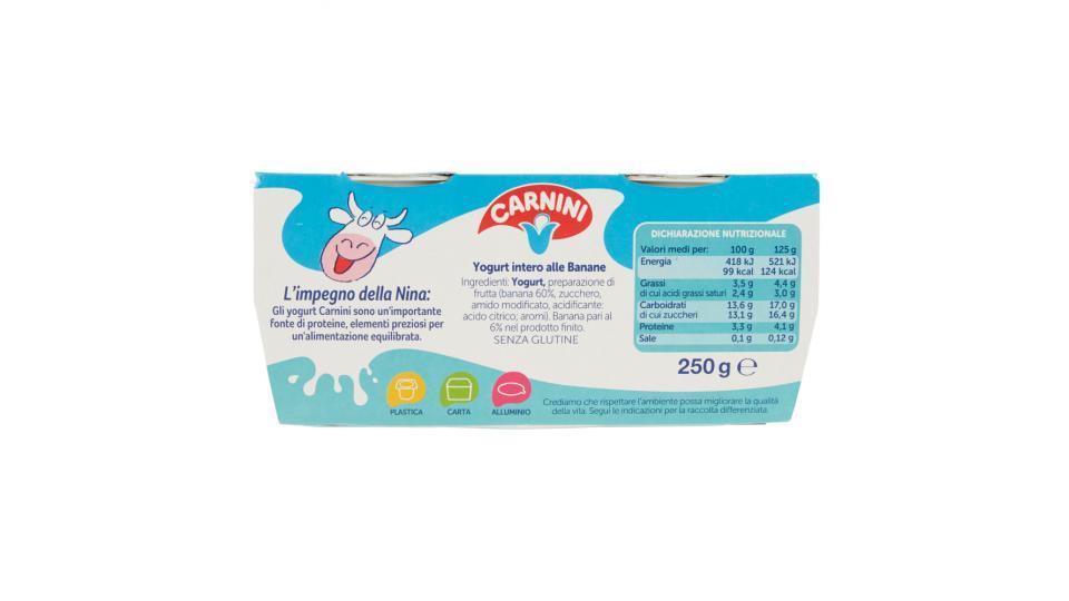 Carnini Yogurt Intero Vellutato alle Banane