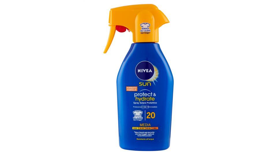 Nivea sun protect & hydrate Spray Solare Protettivo 20 Media