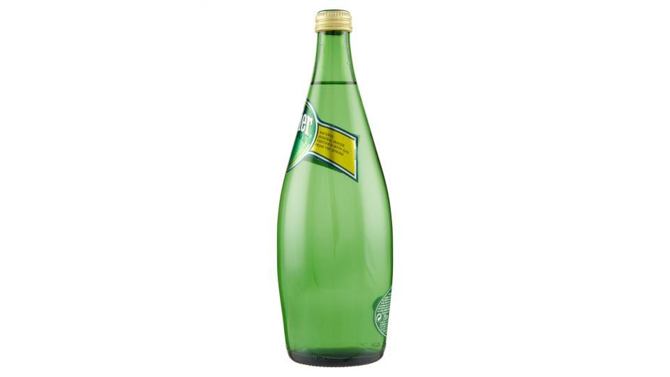 PERRIER, Acqua Minerale Naturale Frizzante, rinforzata con il gas della sorgente