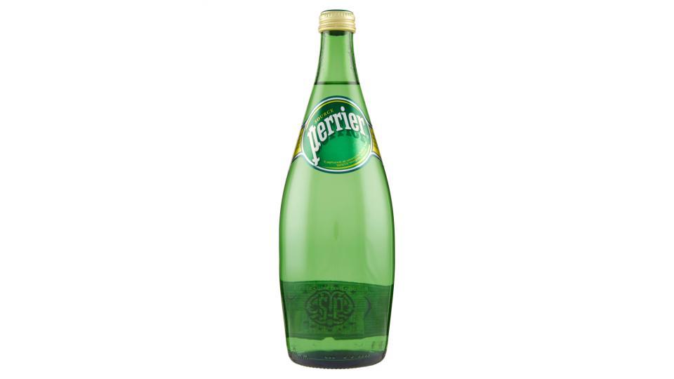 PERRIER, Acqua Minerale Naturale Frizzante, rinforzata con il gas della sorgente