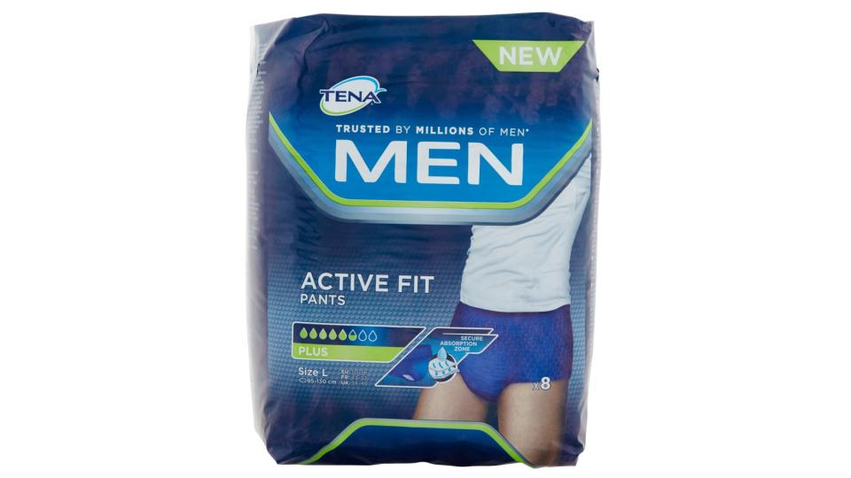 Tena Men Active Fit Pants Plus Size L