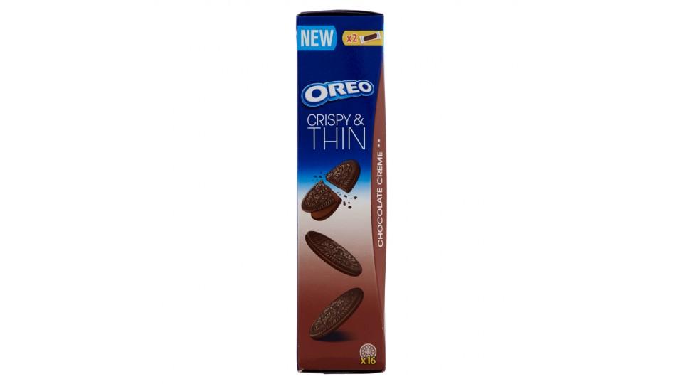 Oreo Crispy & Thin Chocolate Creme** 2 Pacchetti