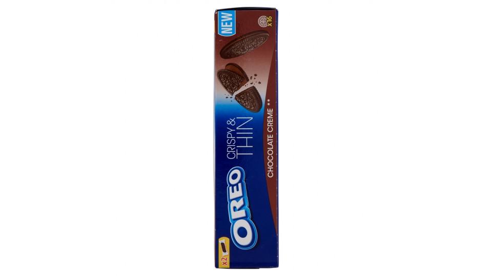 Oreo Crispy & Thin Chocolate Creme** 2 Pacchetti