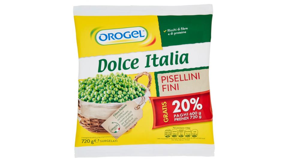 Orogel Dolce Italia Pisellini Fini Surgelati