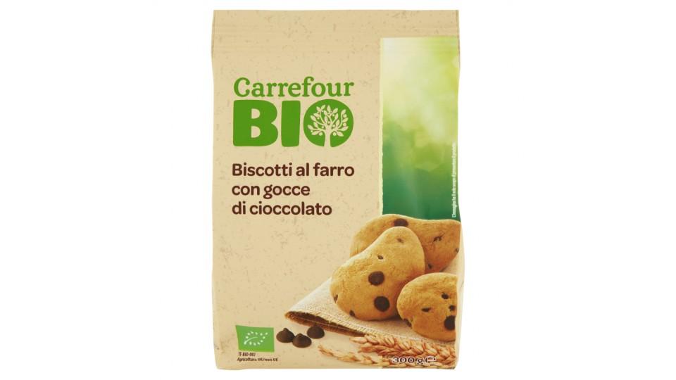 Biscotti Di Farro Con Gocce Di Cioccolato Biologici