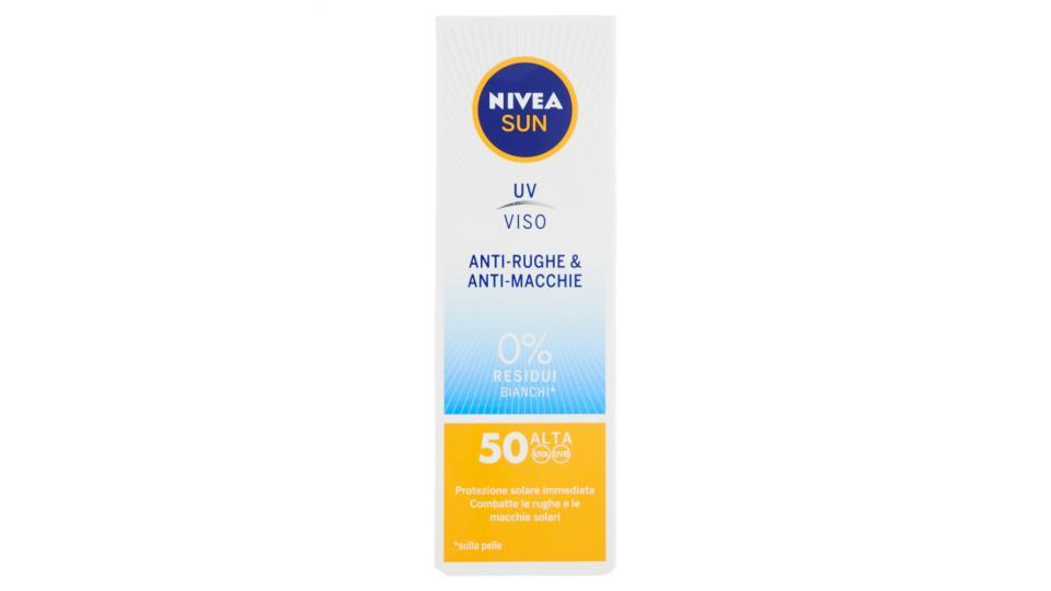 Nivea, Sun UV Viso Anti-Rughe & Anti-Macchie FP 50