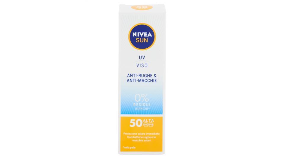 Nivea, Sun UV Viso Anti-Rughe & Anti-Macchie FP 50