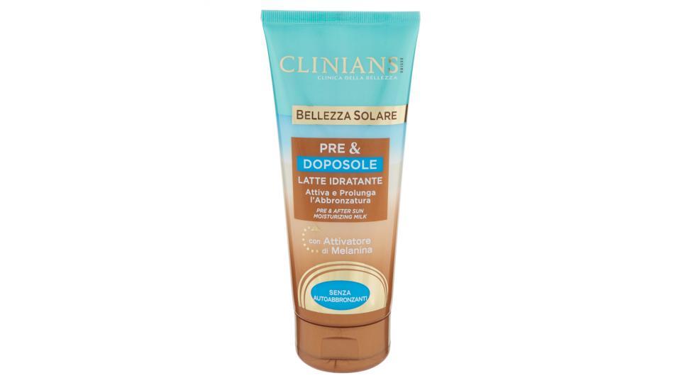 Clinians Bellezza Solare Pre & Doposole Latte Idratante