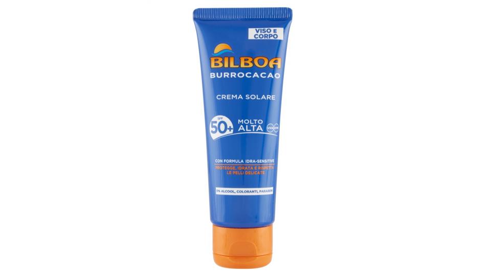 Bilboa Burrocacao Viso e Corpo Crema Solare SPF 50+ Molto Alta