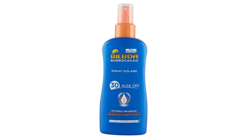 Bilboa Burrocacao Spray Solare SPF 30 Alta