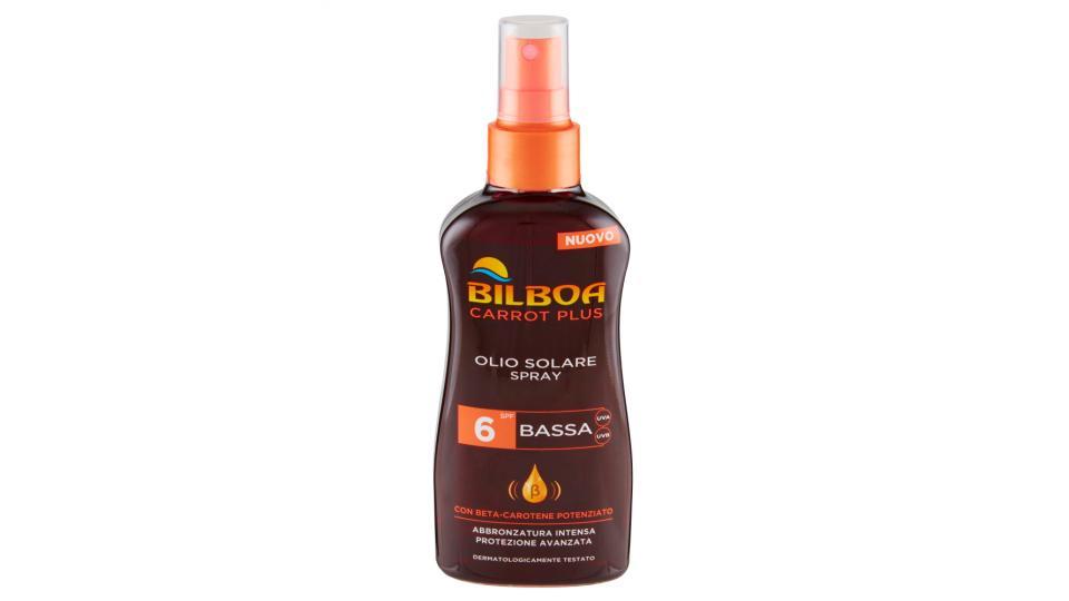 Bilboa Carrot Plus Olio Solare Spray SPF 6 Bassa