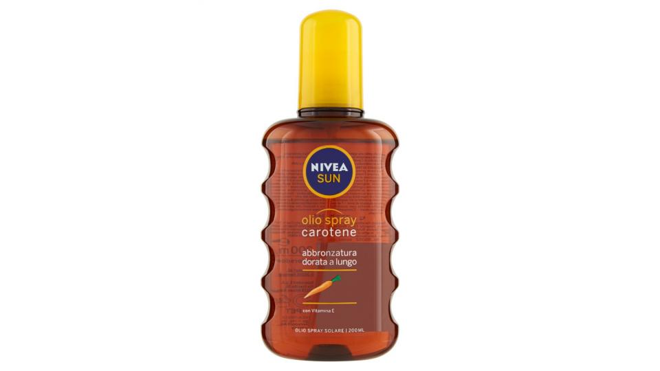 Nivea sun olio spray carotene