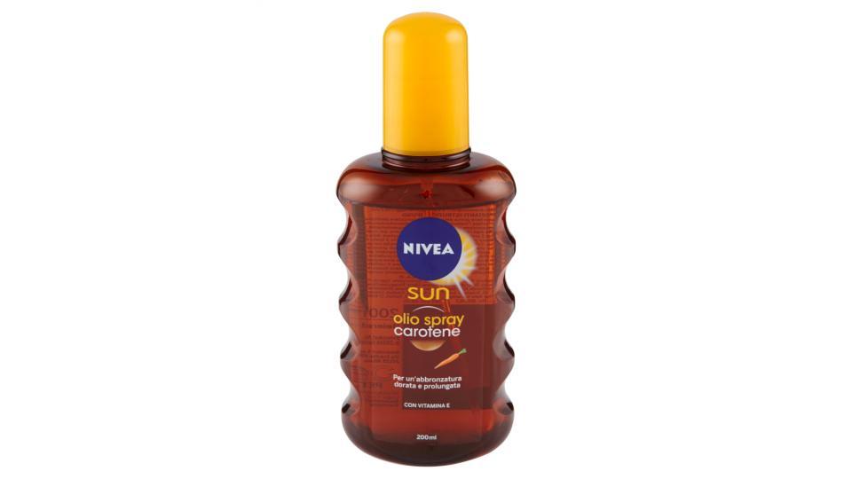 Nivea sun olio spray carotene