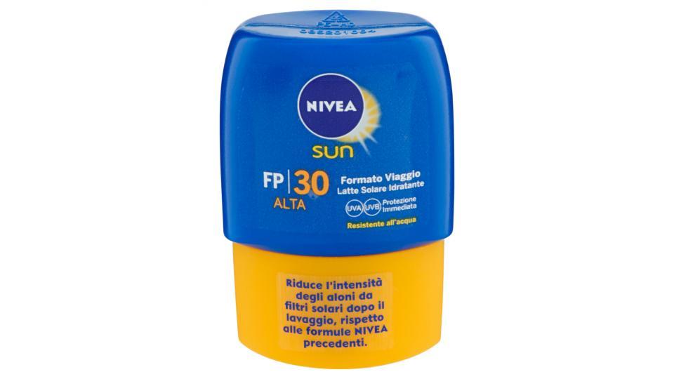 Nivea sun Formato Viaggio Latte Solare Idratante FP 30 Alta