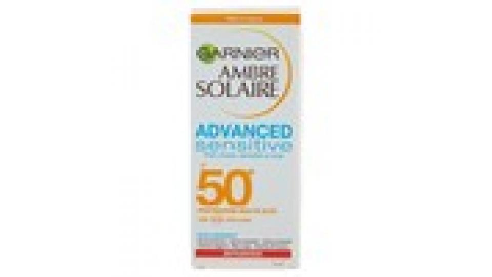 Garnier Ambre Solaire Sensitive Advanced - Crema protettiva IP 50+