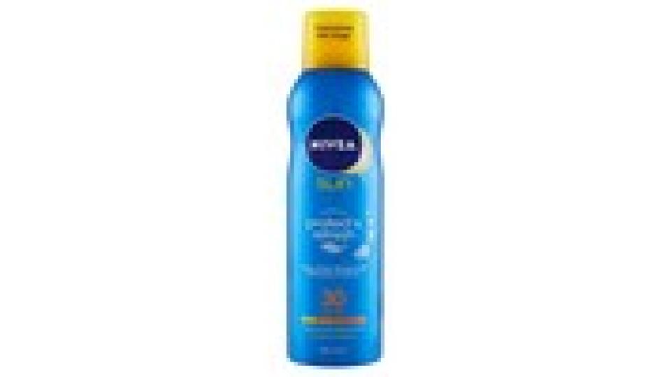 Nivea sun Protect & refresh Spray Solare Rinfrescante Diffusione Continua FP 30 alta