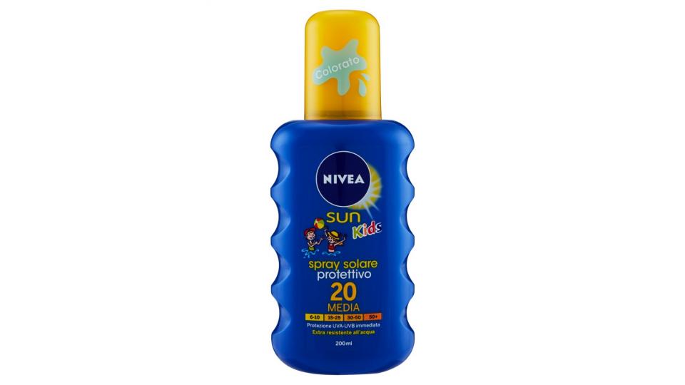 Nivea sun Kids Spray solare protettivo FP 20 media