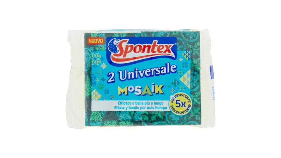 Spontex Spugna Abrasiva Universale Mosaik x2