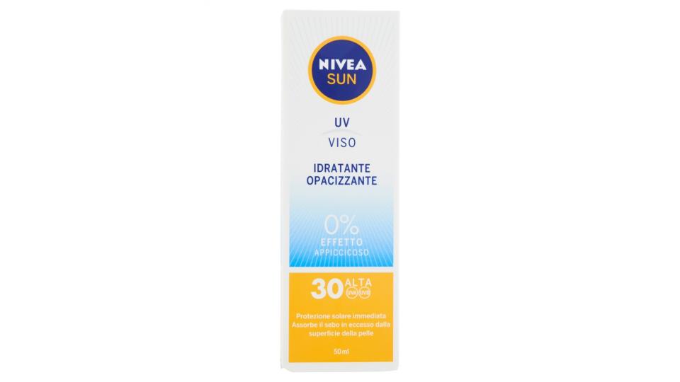 Nivea Sun UV Viso Idratante Opacizzante FP 30 Alta