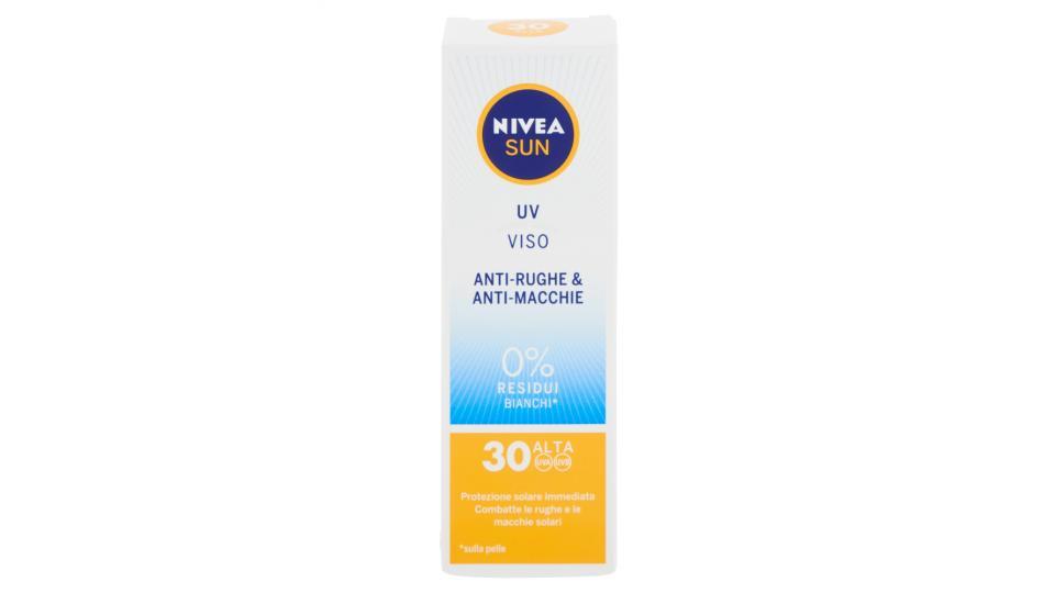 Nivea Sun UV Viso Anti-Rughe & Anti-Macchie FP 30 Alta