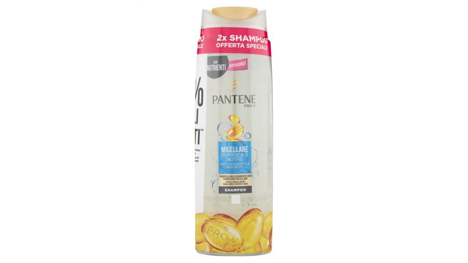 Pantene Pro-V Shampoo Micellare Purifica e Nutre