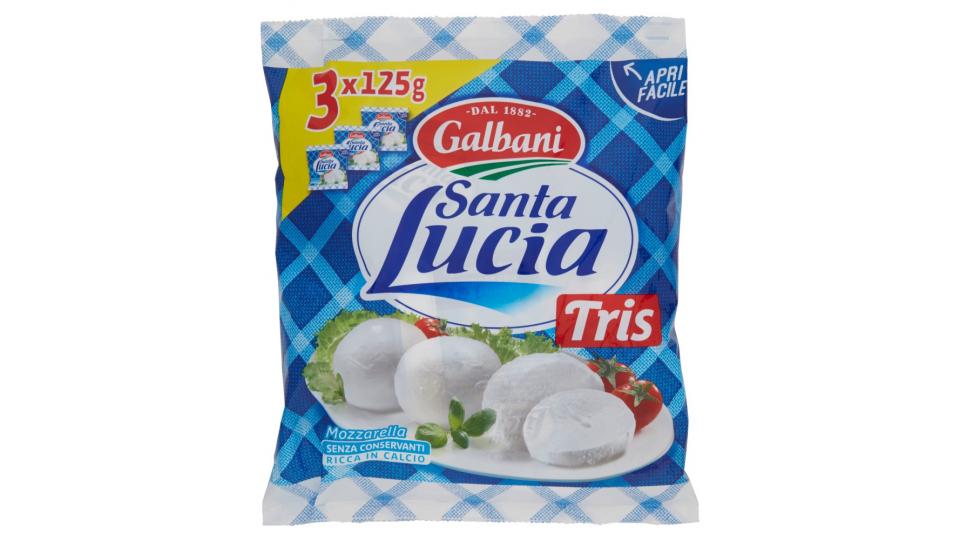 Galbani Santa Lucia Tris Mozzarella