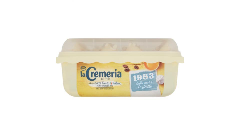 MOTTA LA CREMERIA 1983 Gelato allo Zabaione con variegatura al Caffè e Meringhe Vaschetta