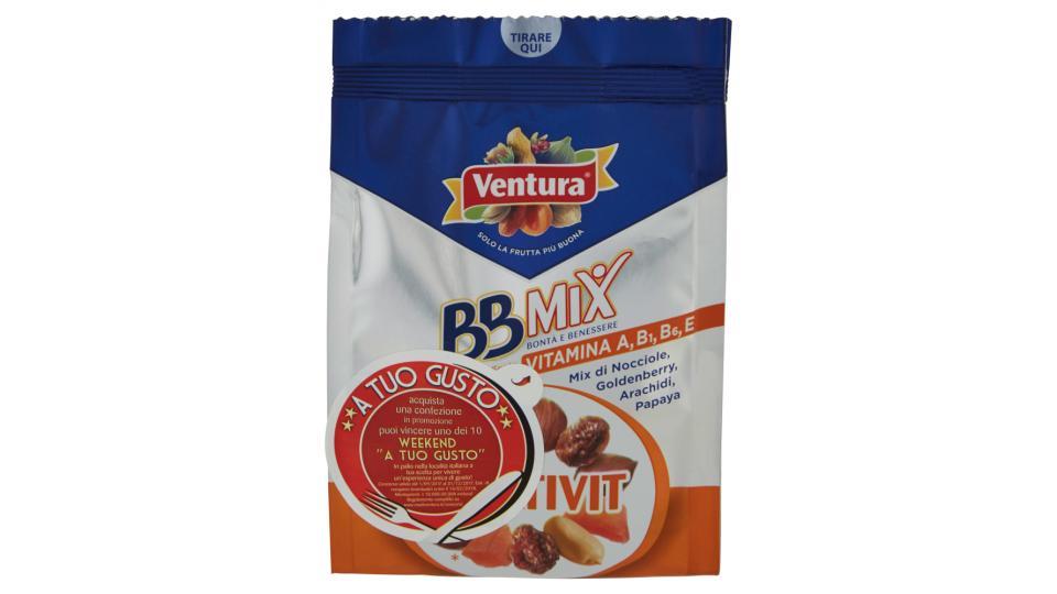 Ventura BBMix Multivit Mix di Nocciole, Goldenberry, Arachidi, Papaya