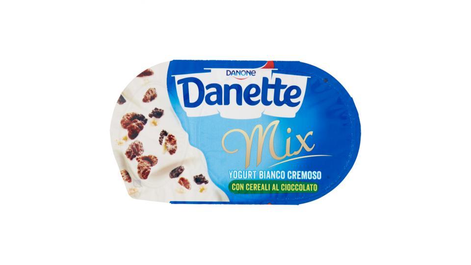 Danette Mix Yogurt Bianco Cremoso con Cereali al Cioccolato