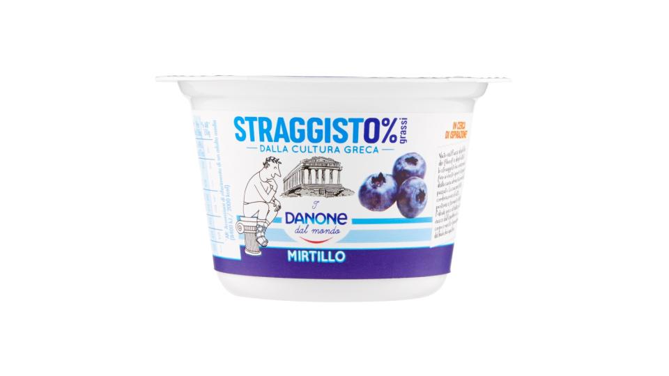 I Danone dal mondo Straggisto 0% grassi Mirtillo