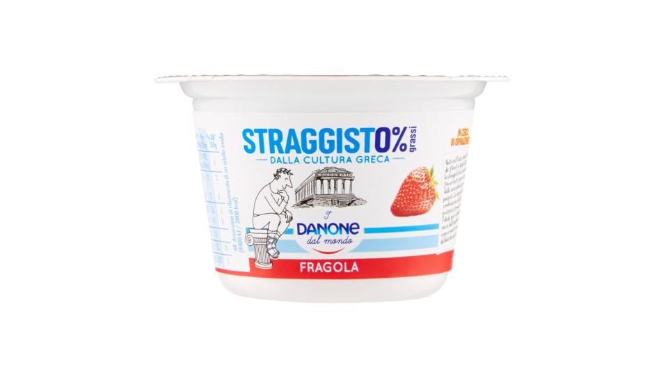 I Danone dal mondo Straggisto 0% grassi Fragola