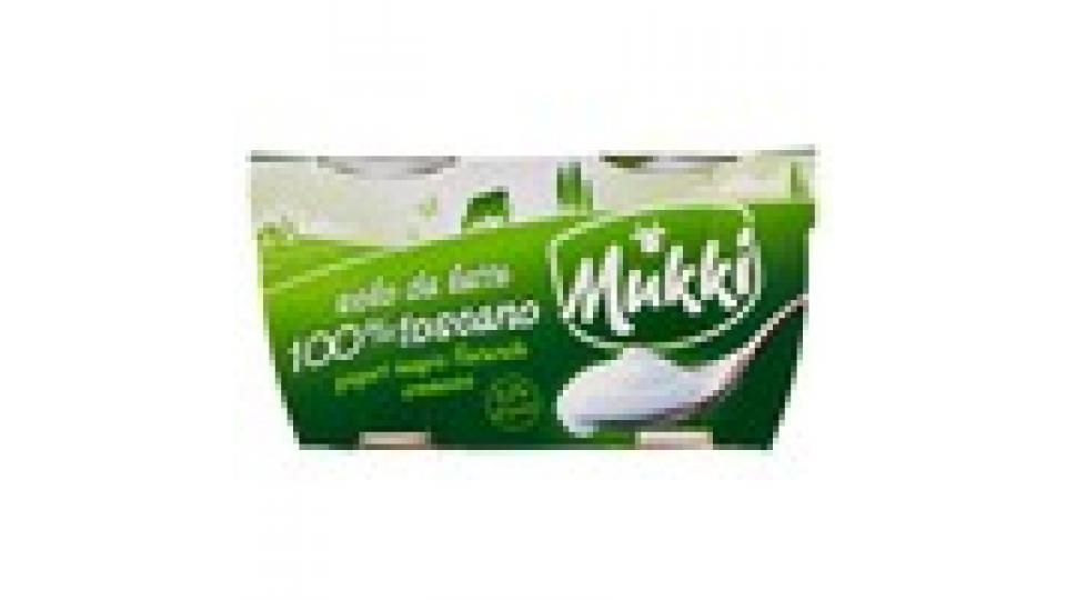 Mukki solo da latte 100% toscano yogurt magro Naturale cremoso