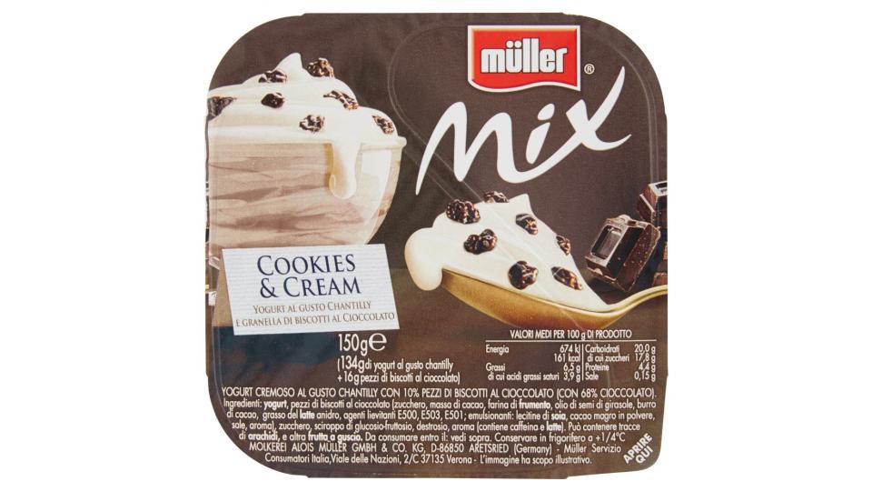 müller Mix Cookies & Cream