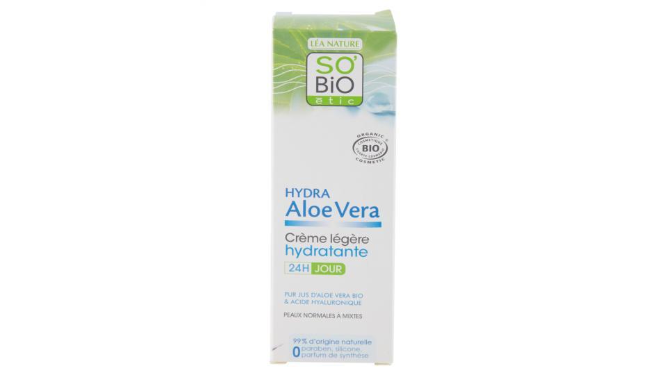 SO'BiO étic Hydra Aloe Vera Crème légère hydratante 24H Jour