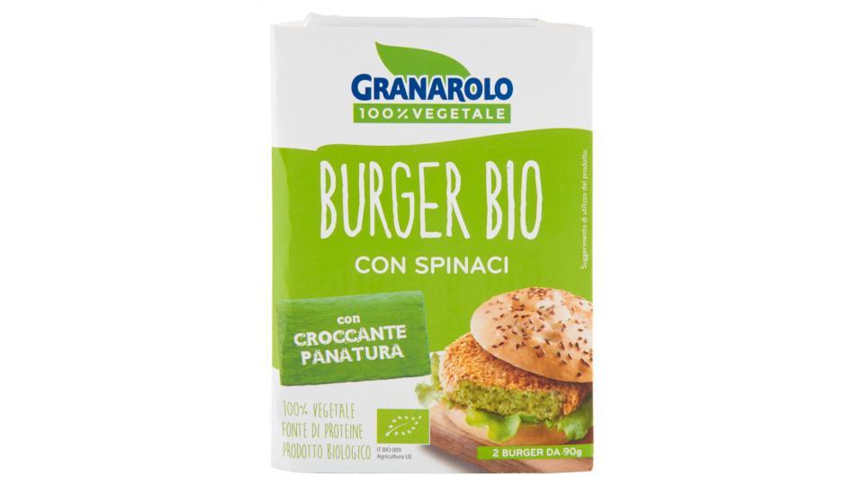 Granarolo 100% Vegetale Burger Bio con Spinaci