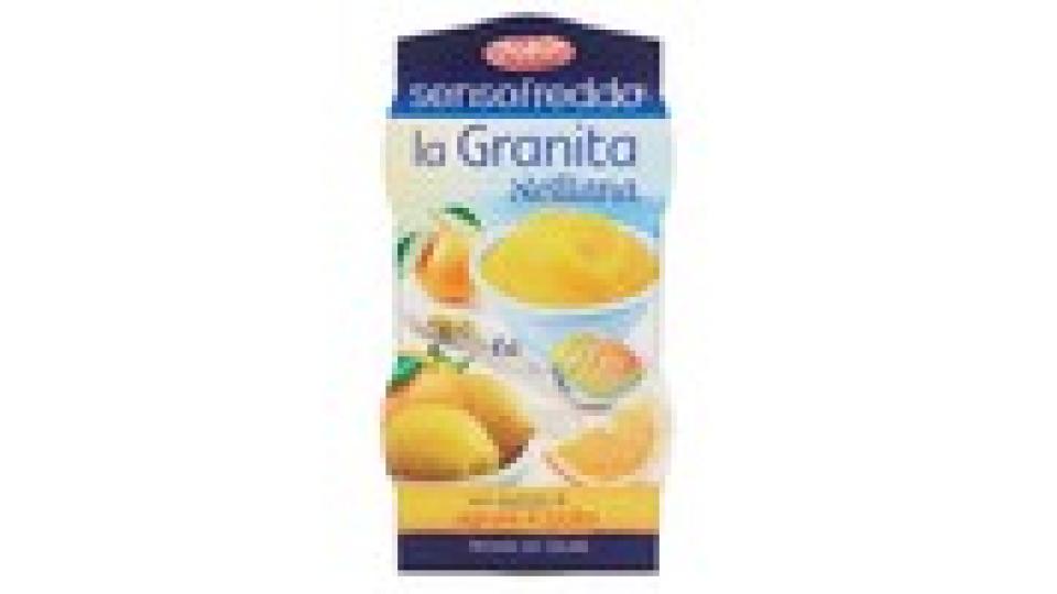 dolfin sensofreddo la Granita siciliana con succo di agrumi di Sicilia