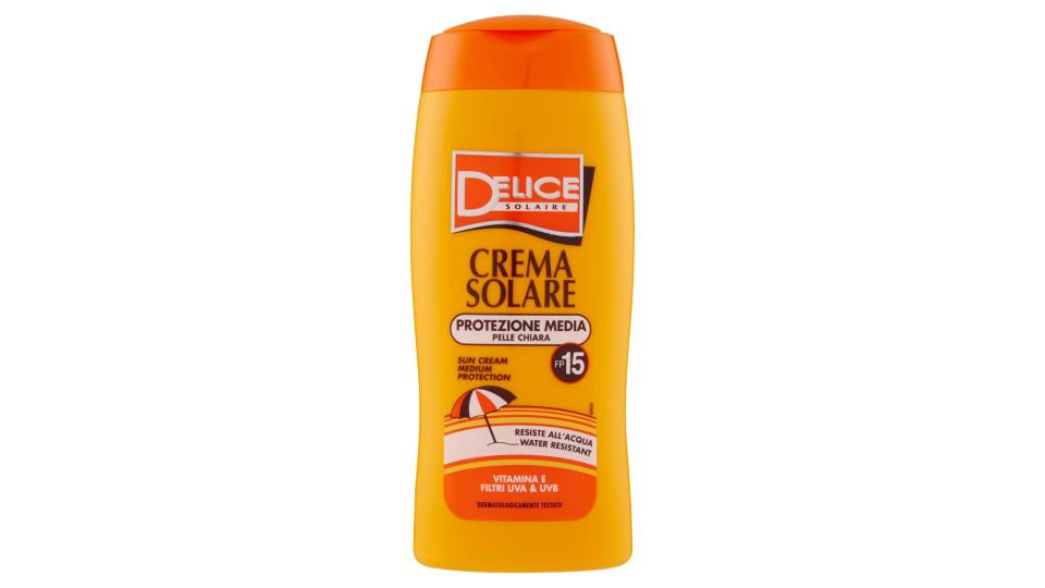 Delice Solaire Crema Solare Protezione Media FP15