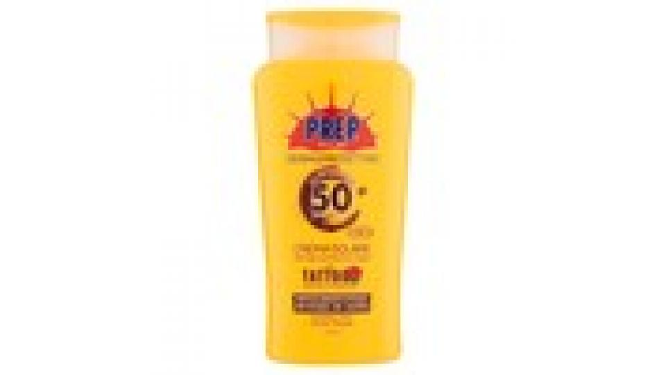 Prep Dermoprotettivo 50+ SPF Crema Solare con Tattoo Defence Complex