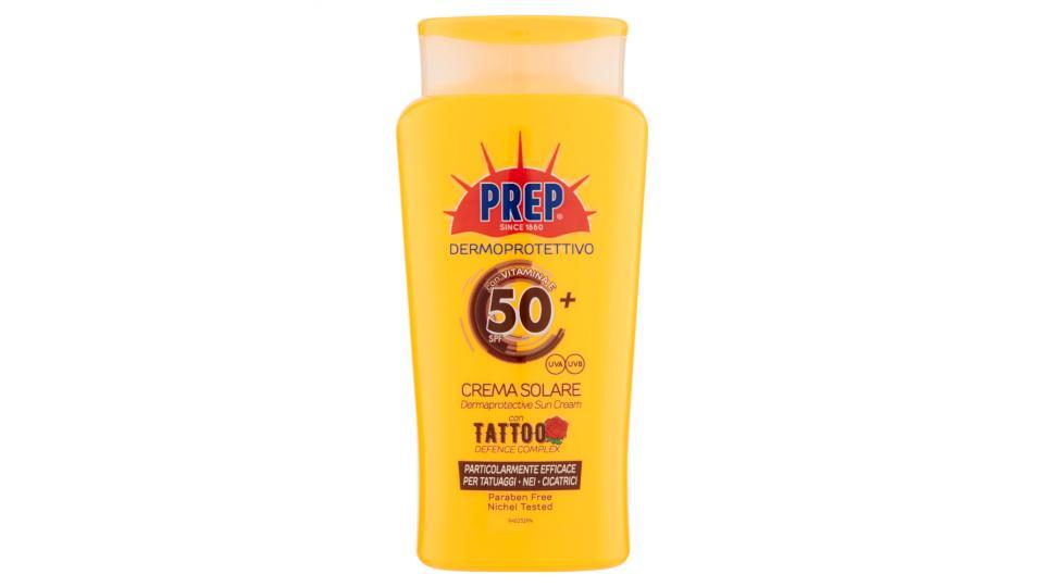 Prep Dermoprotettivo 50+ SPF Crema Solare con Tattoo Defence Complex