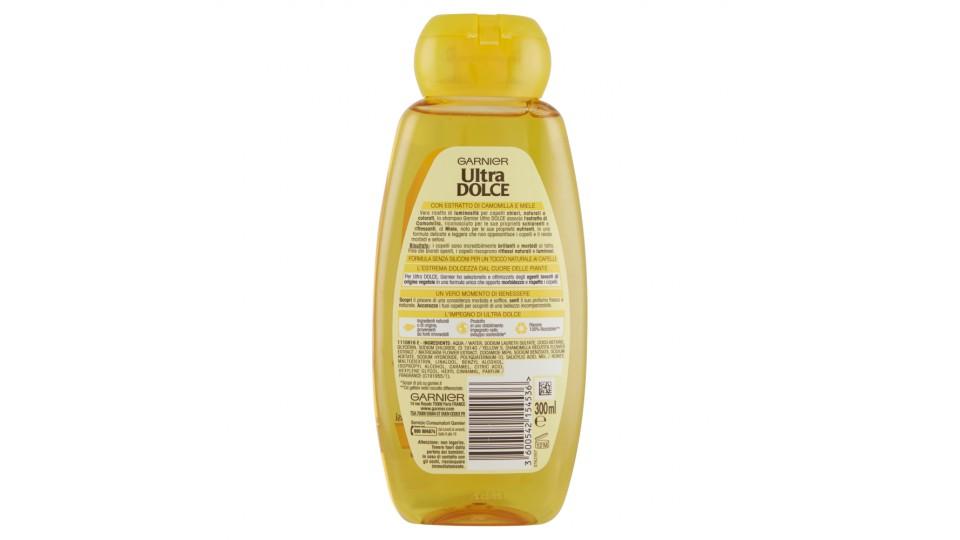 Garnier Ultra Dolce Shampoo all'estratto di Camomilla e Miele capelli chiari, senza parabeni