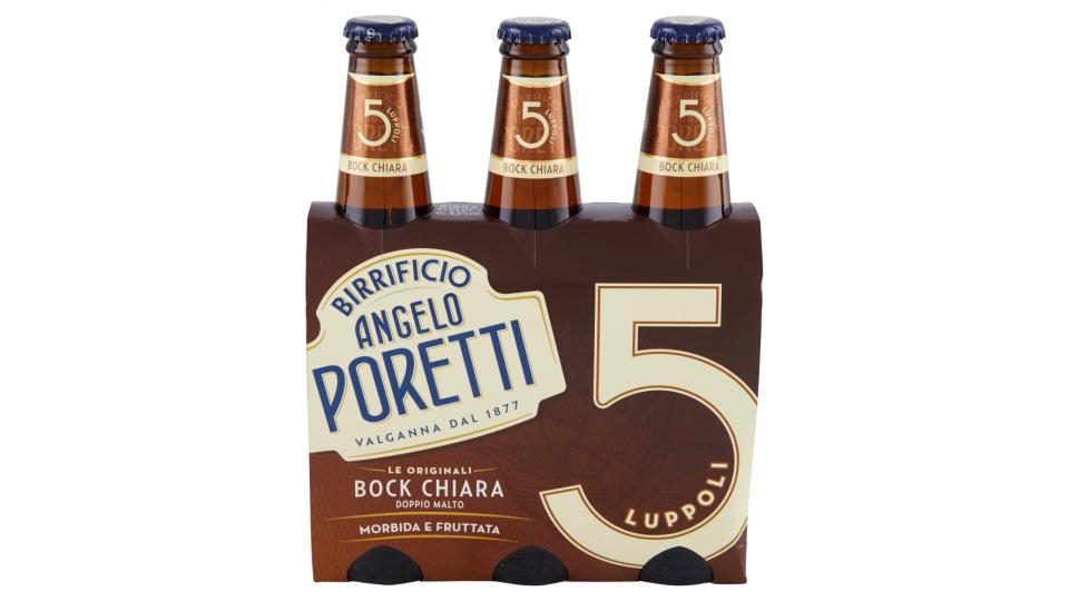 Birrificio Angelo Poretti Le Originali 5 Luppoli Bock Chiara Doppio Malto