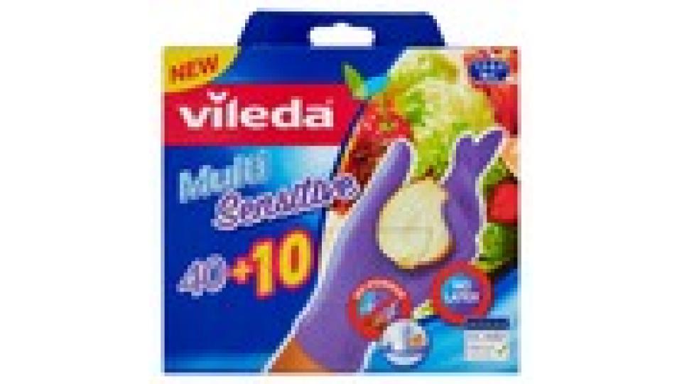 Vileda Guanti Multi Sensitive 7,5-8,5 M/L