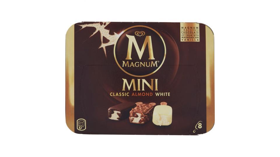 Magnum Mini Classico Mandorla Bianco 8 gelati