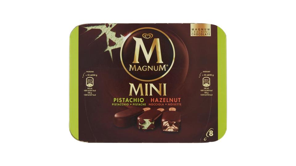 Magnum Mini Pistacchio Nocciola 8 gelati