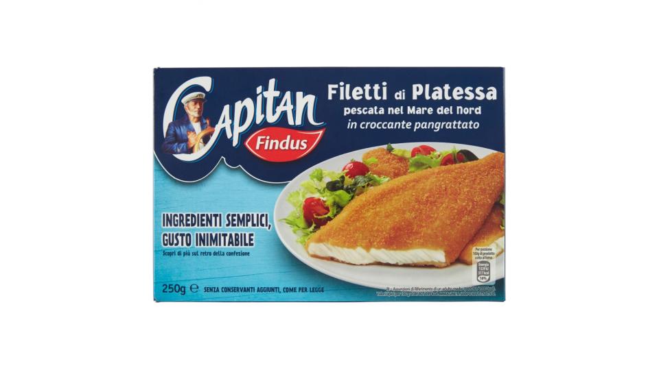 Capitan Findus Filetti di Platessa Impanati